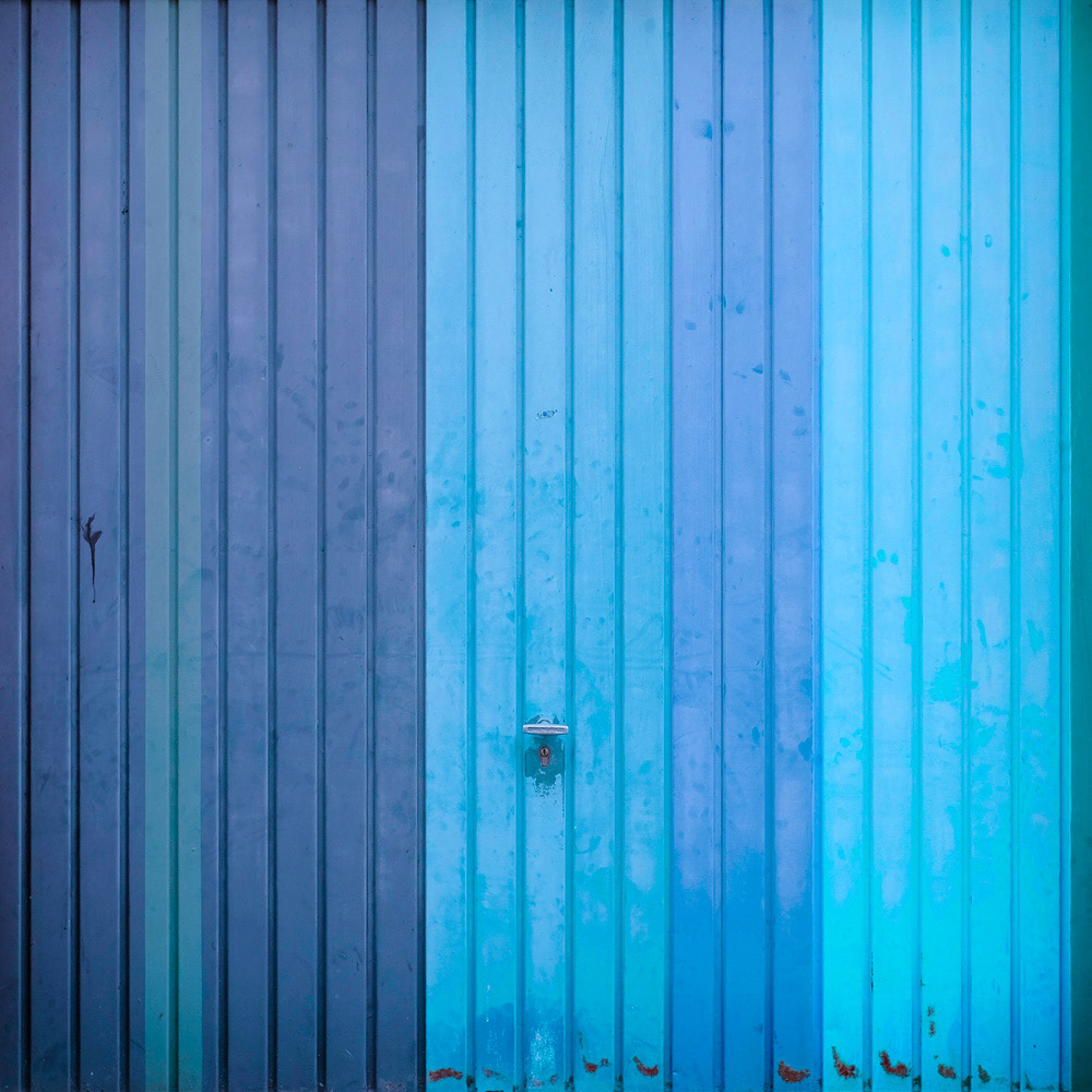 288 - Garage Blau