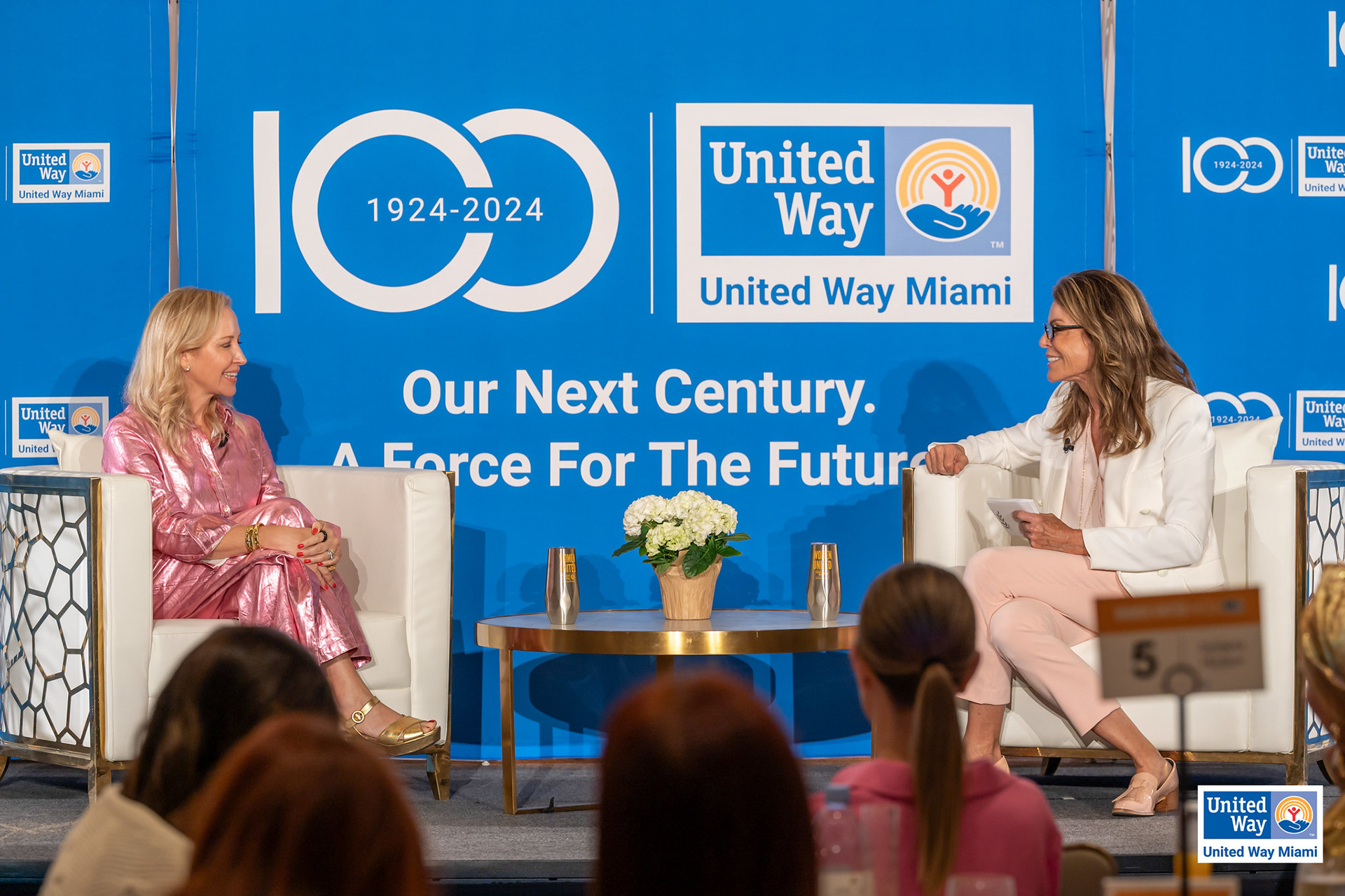 2024 Women United Breakfast - Step and Repeat banners. Special guest: Alexandra Wilkis Wilson.