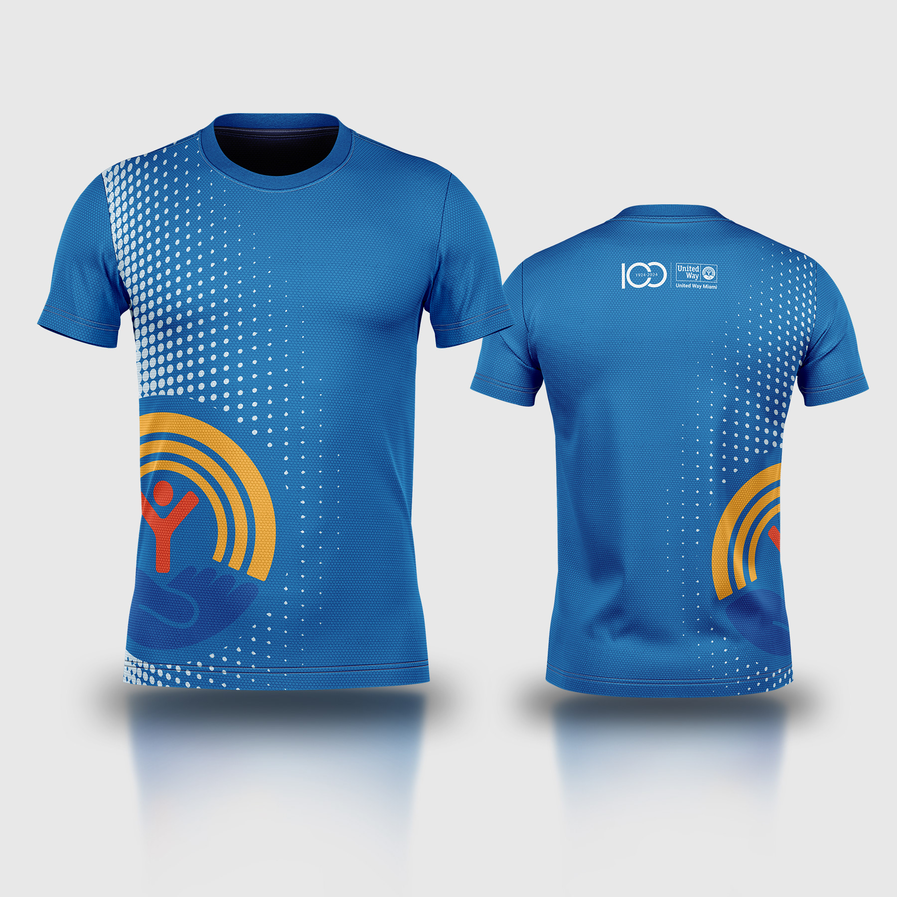 UWM 100 Years Dri-FIT T-Shirt - Mockup