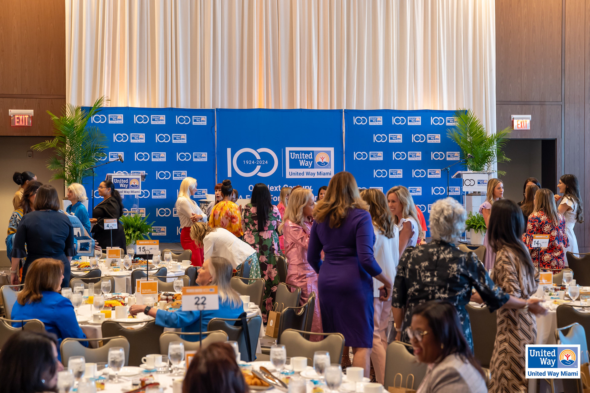2024 Women United Breakfast - Step and Repeat banners.