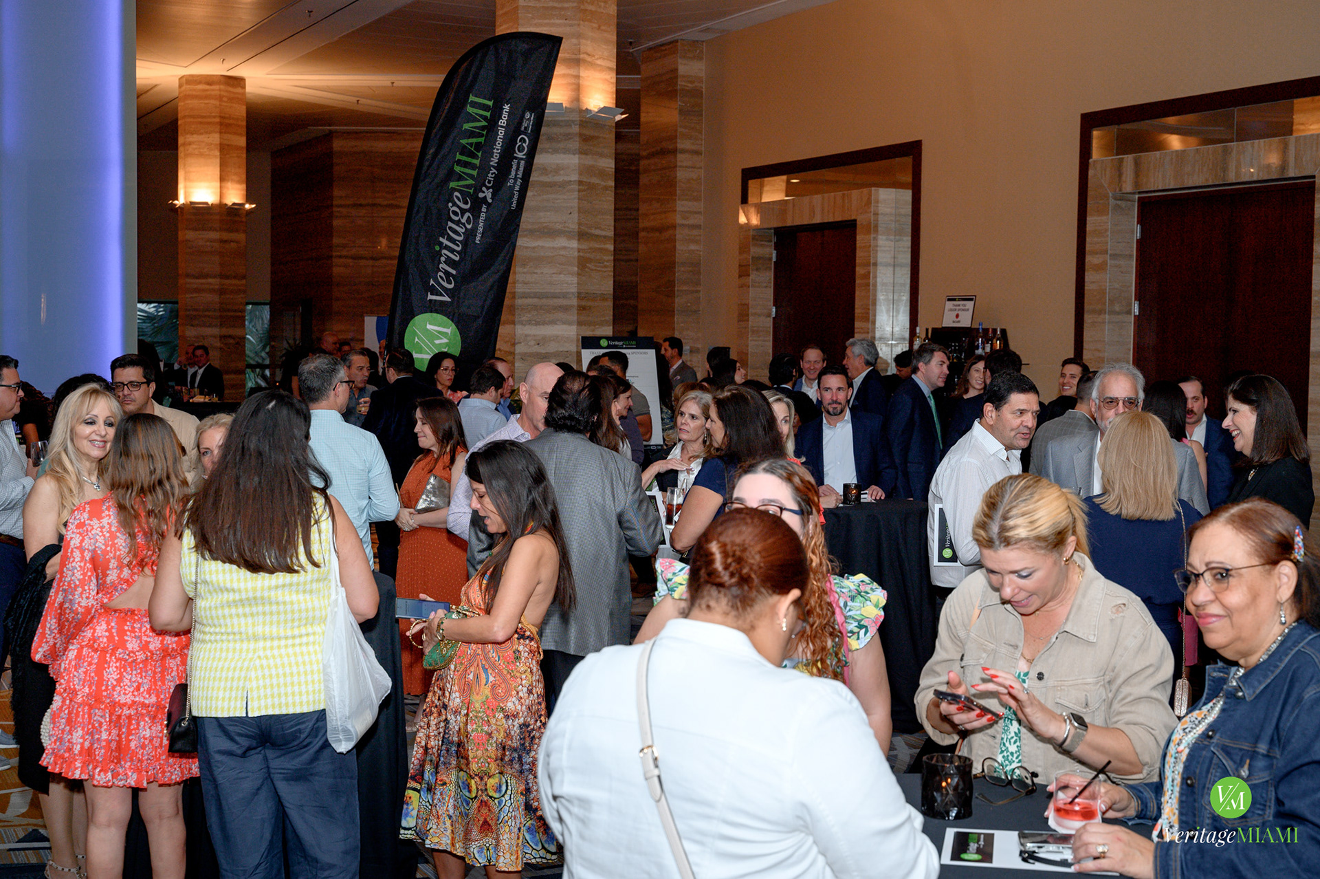 2024 VeritageMiami Wine and Food Experience - Feather Flag