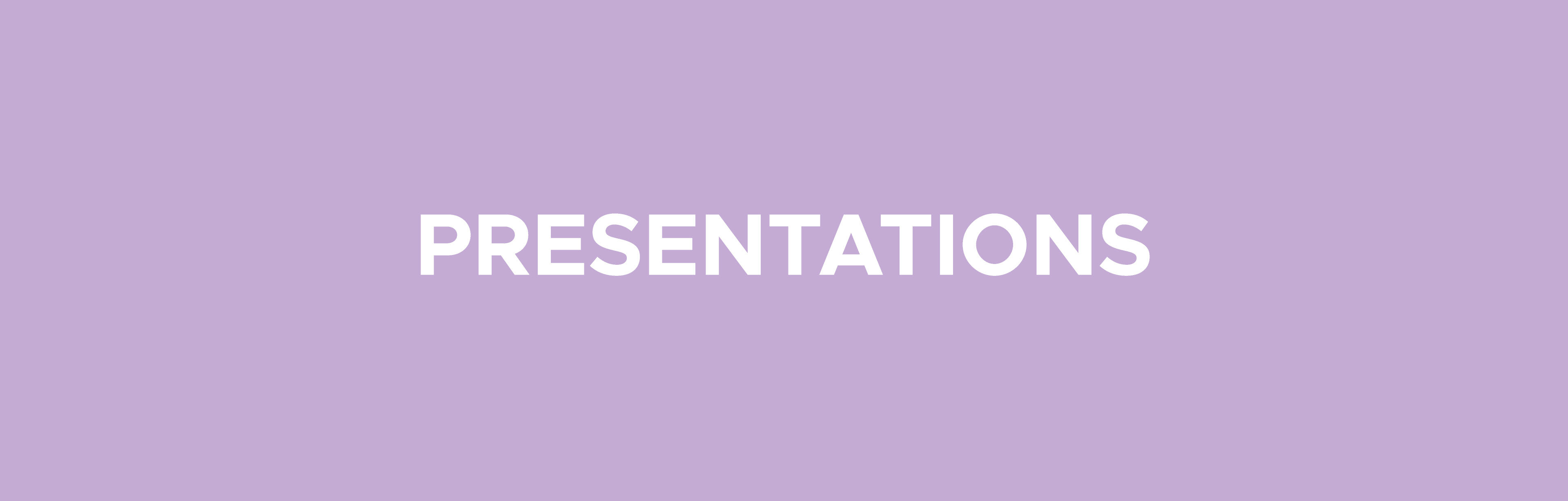 Presentation Design