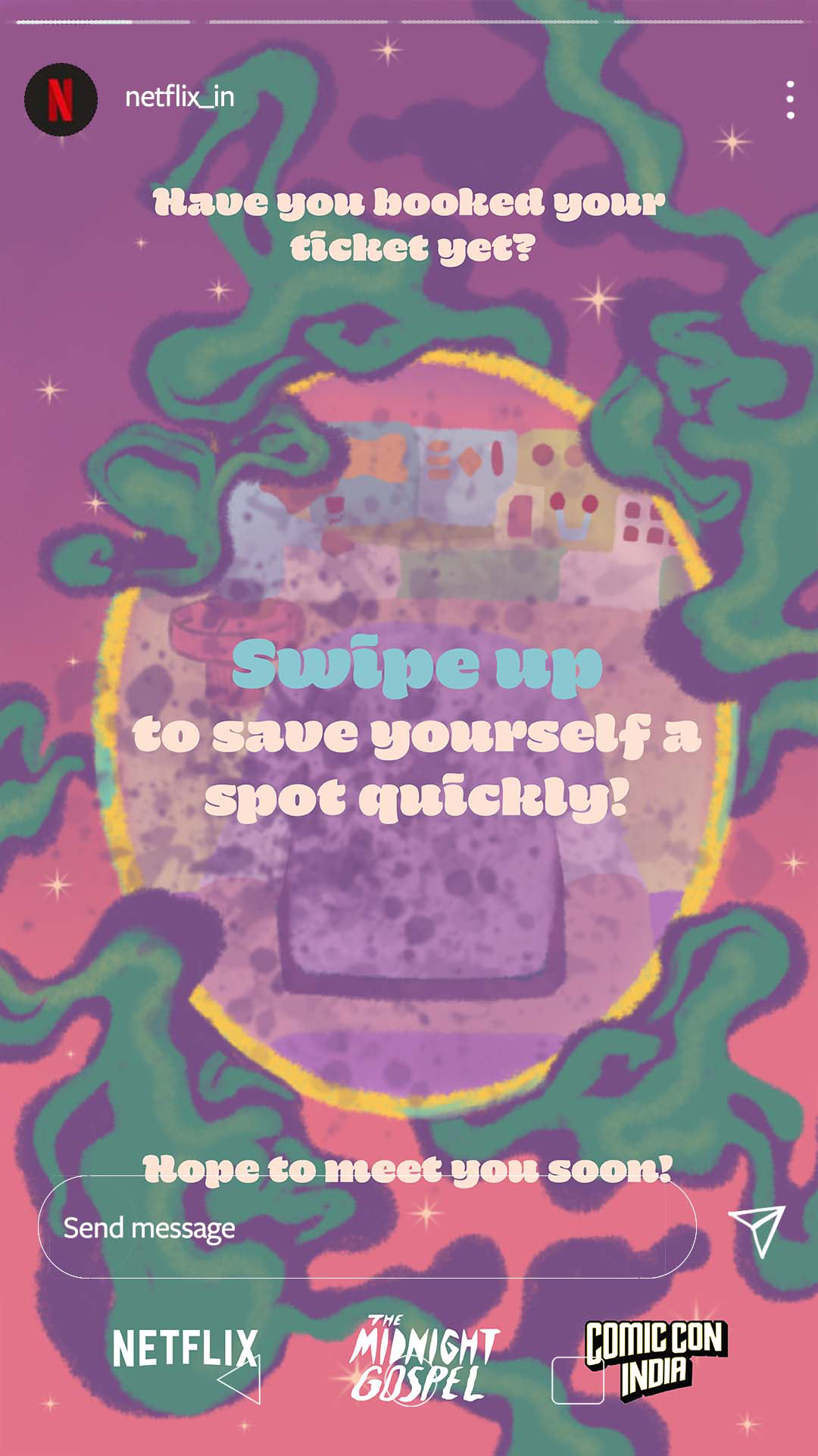 Promotion on Instagram Story