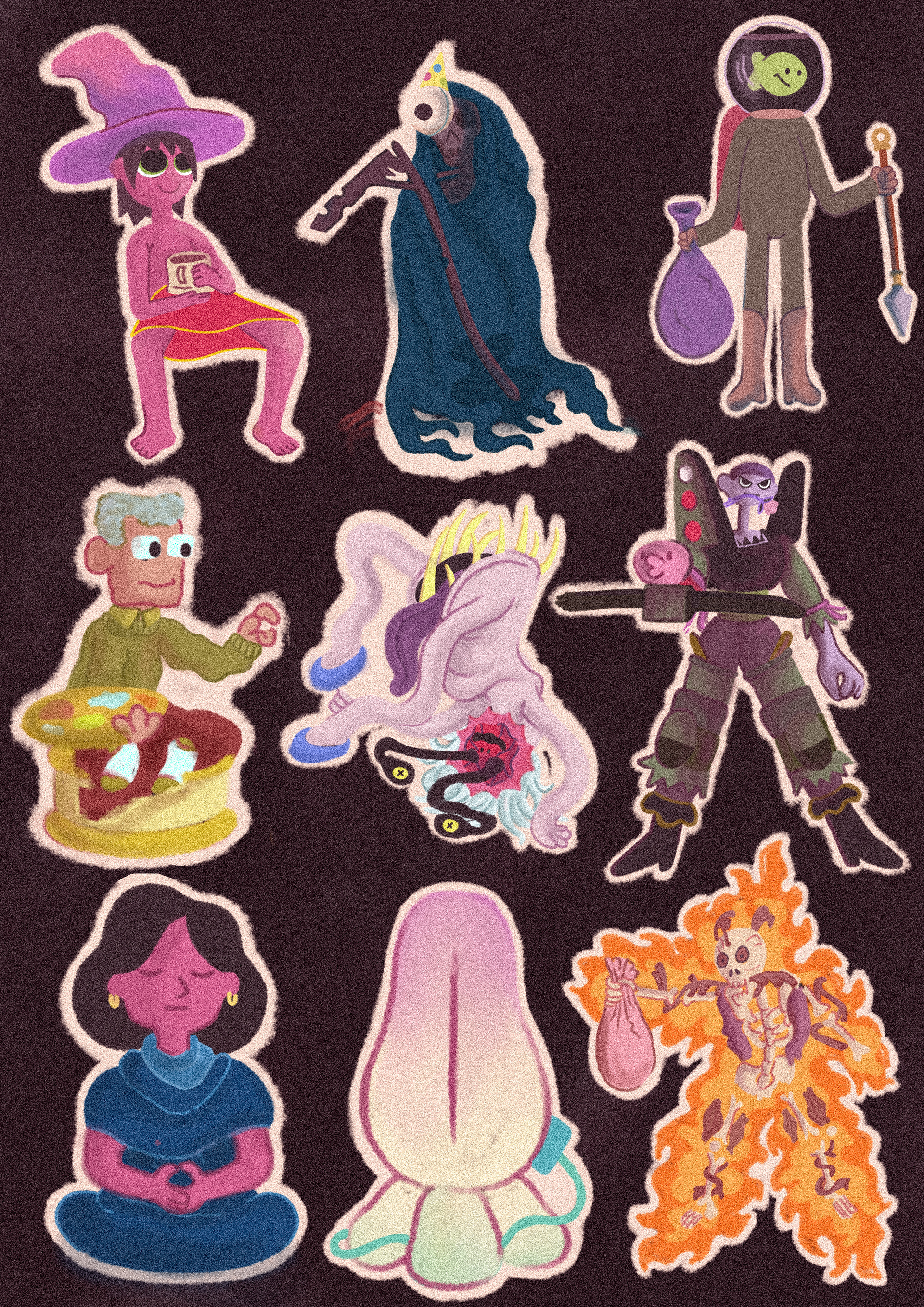 Character Stickers