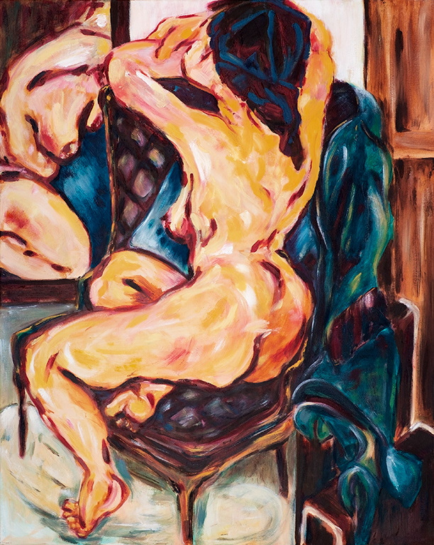 "Leaving and Arriving" - Oil on canvas