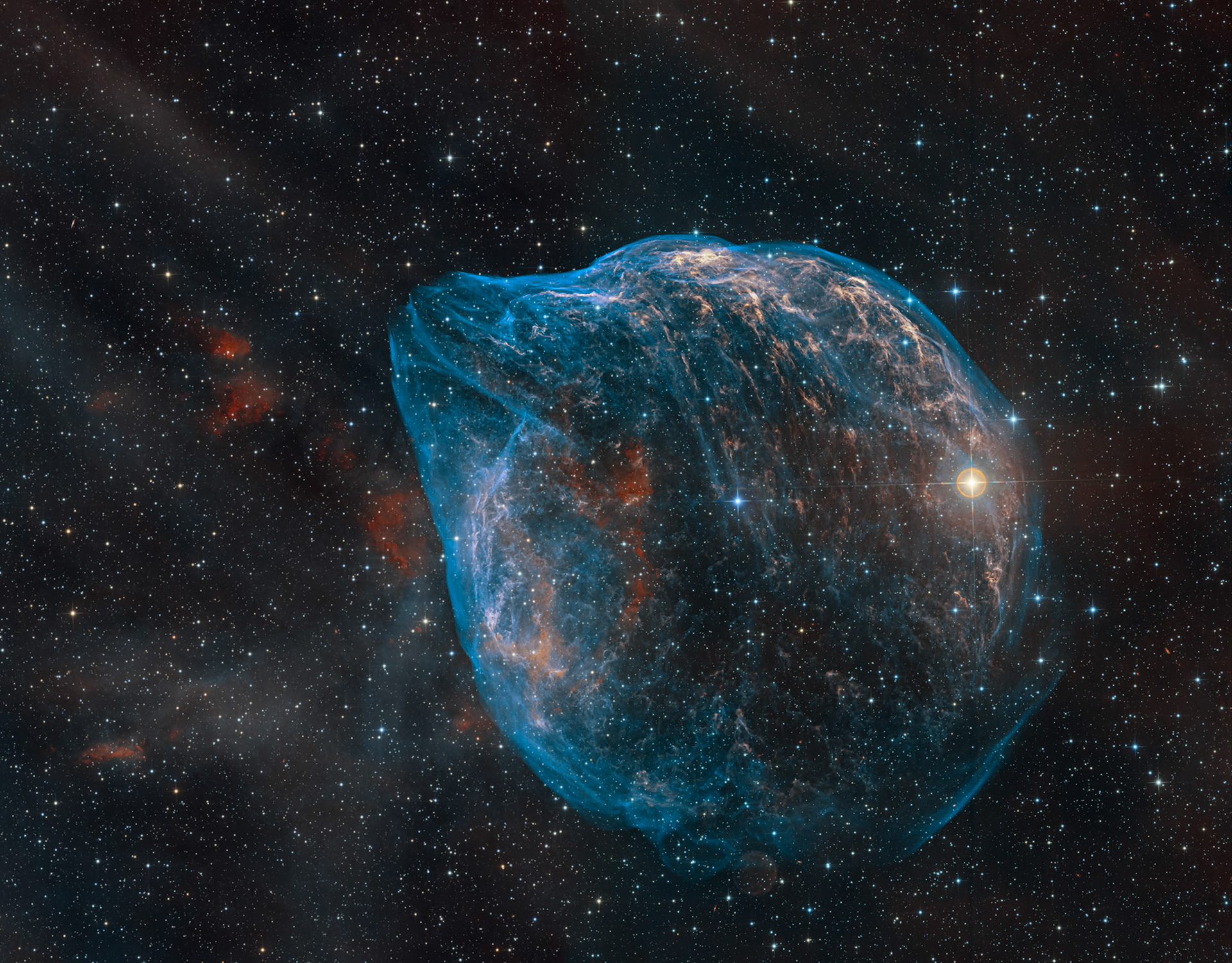 Dolphin Head Nebula Sh2-308