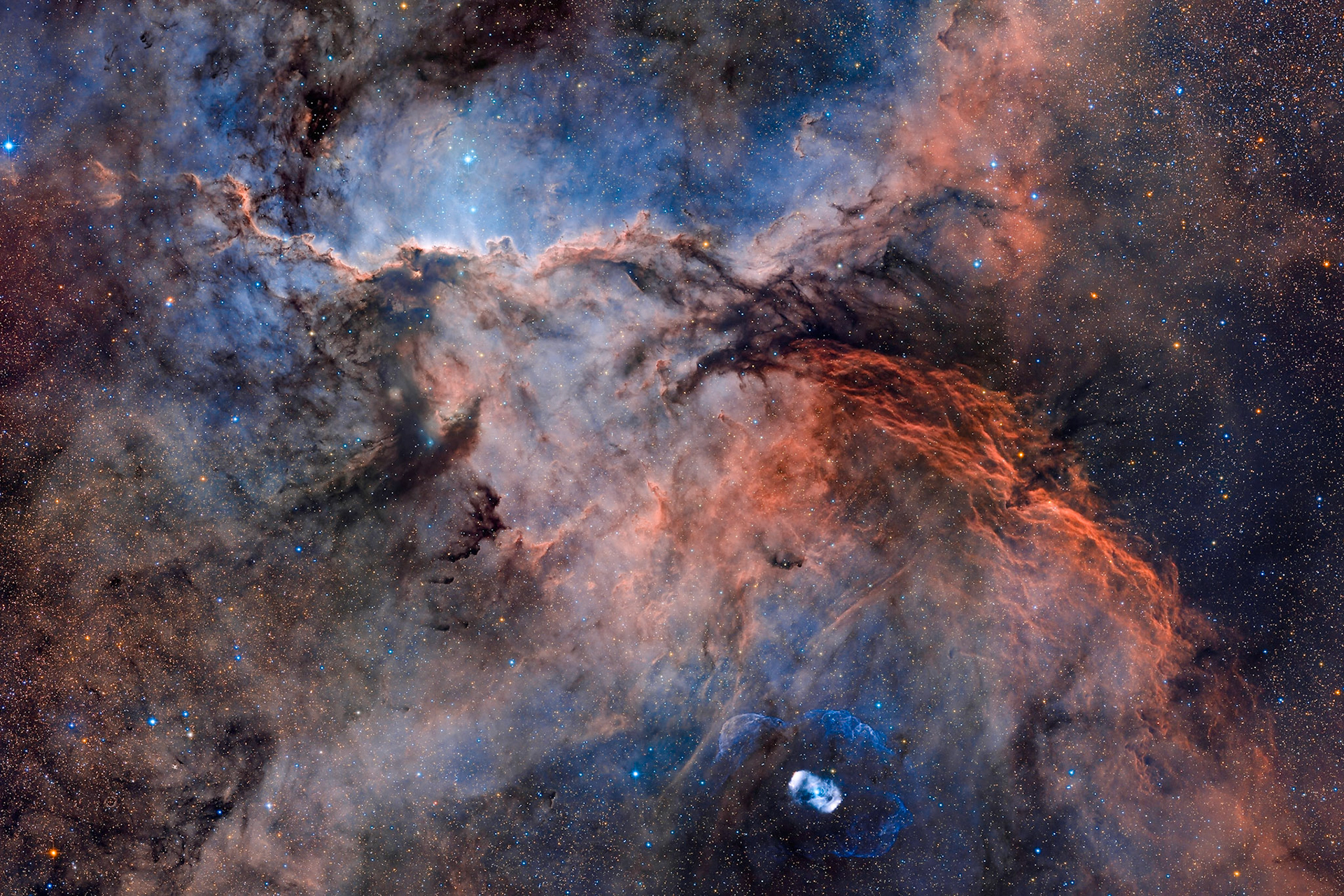 NGC 6188 Fighting Dragons of Ara