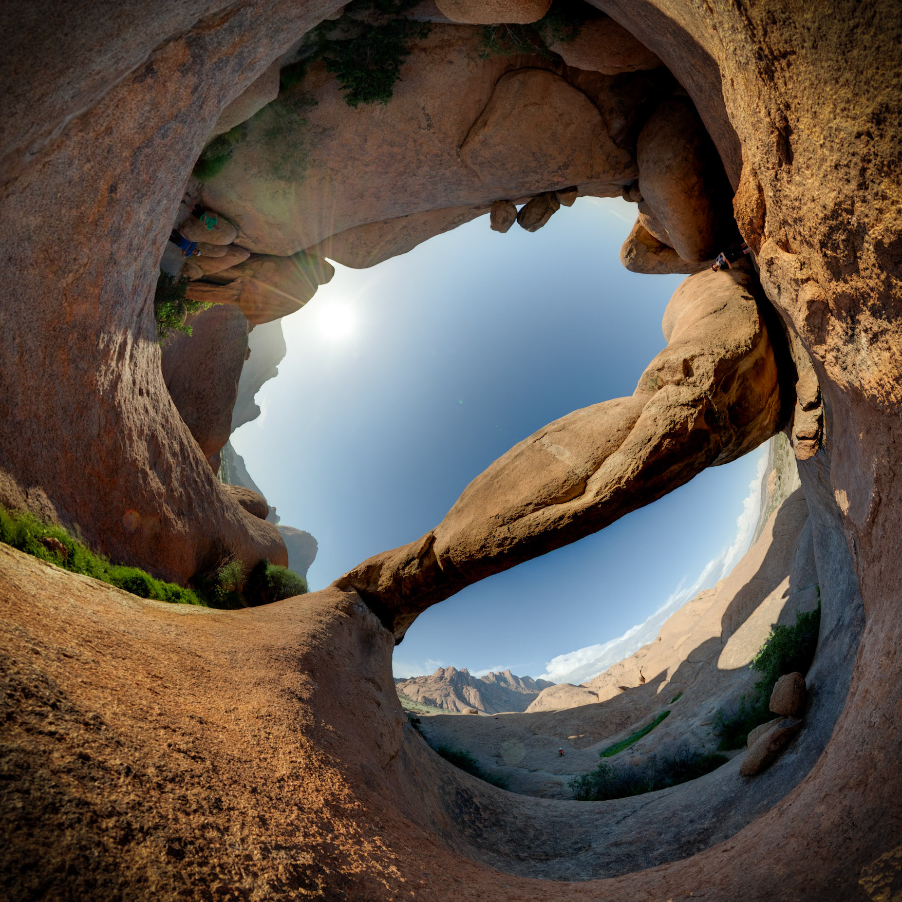 Felsbogen an der Spitzkoppe