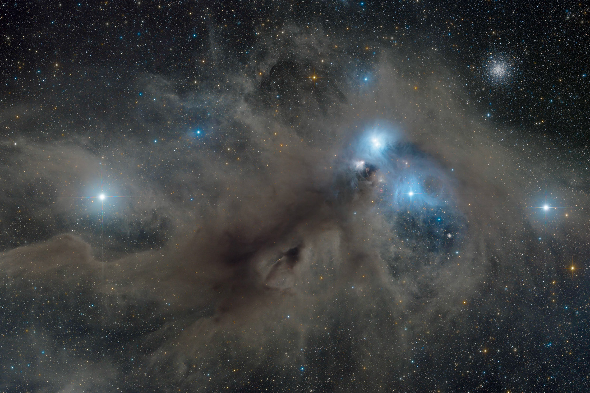 Dunkelwolke im Sternbild Corona Australis