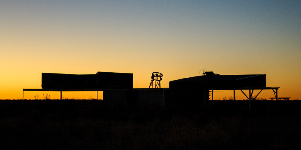 Die Sternwarte auf dem Gamsberg/ Namibia