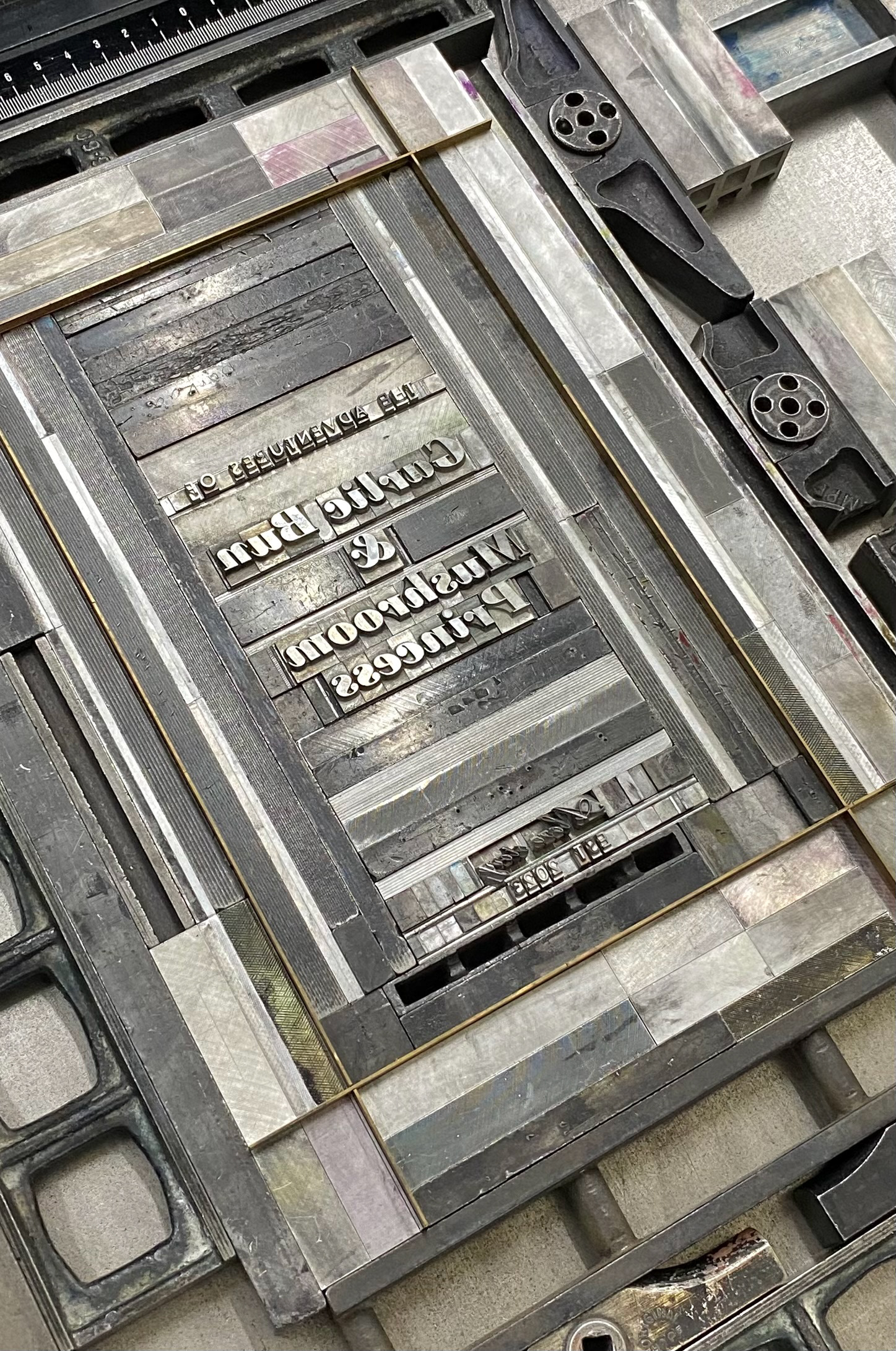 Letterpress setup