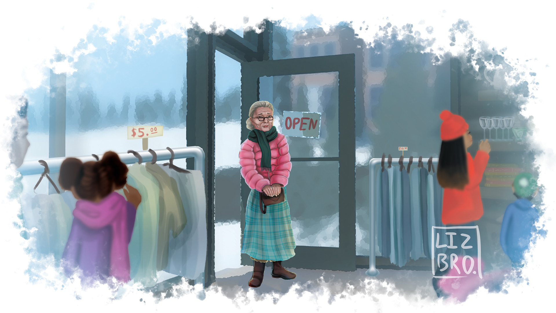 Thrift Shop Interior