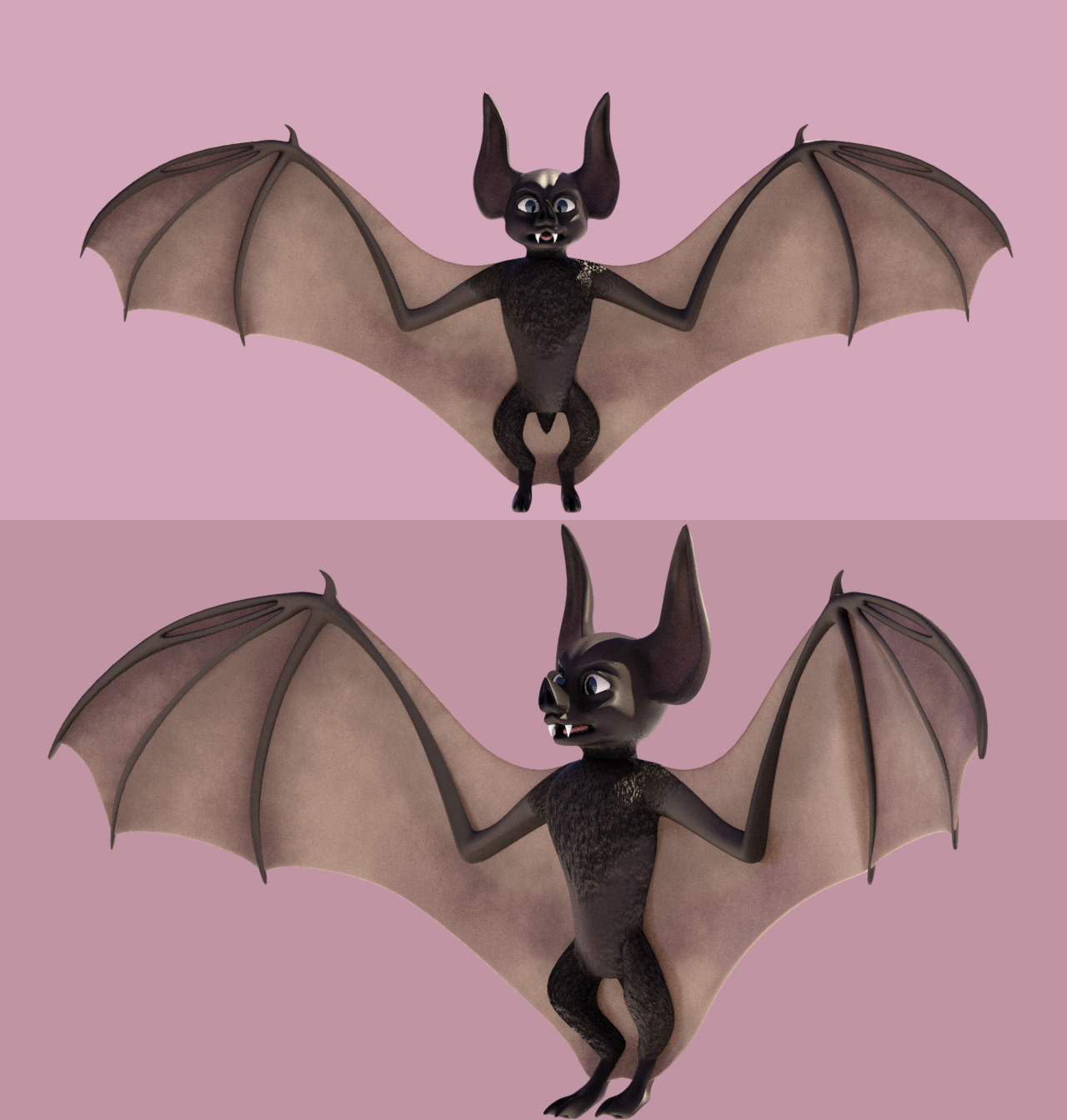 Bella the Vampire (Bat Form) (WIP)