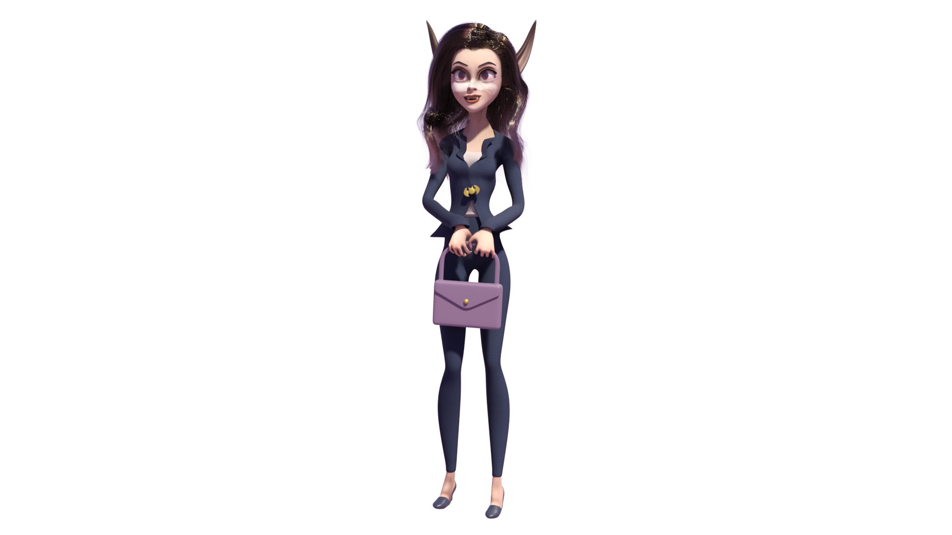 Bella in her Professional Wear