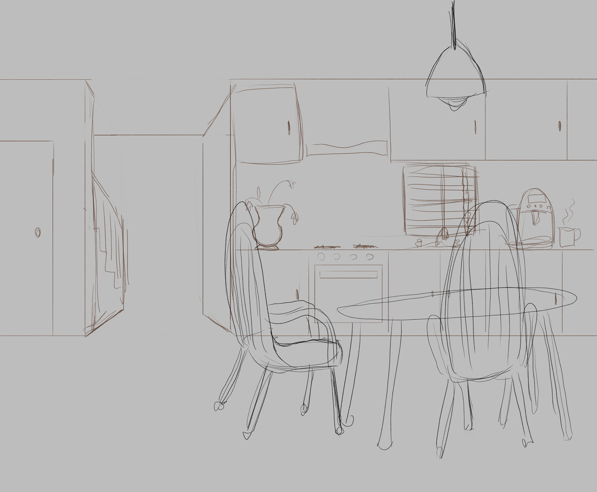 Kitchen Sketch