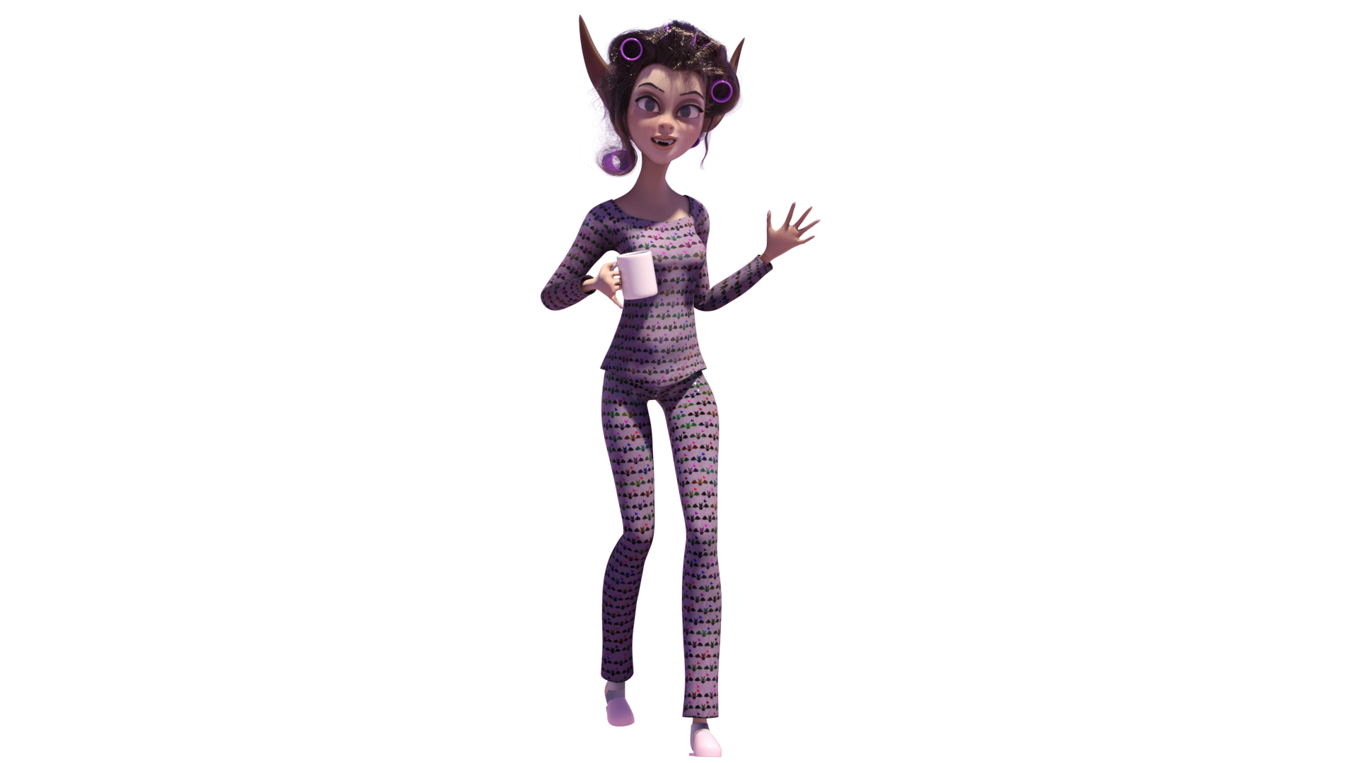 Bella in her Pajamas