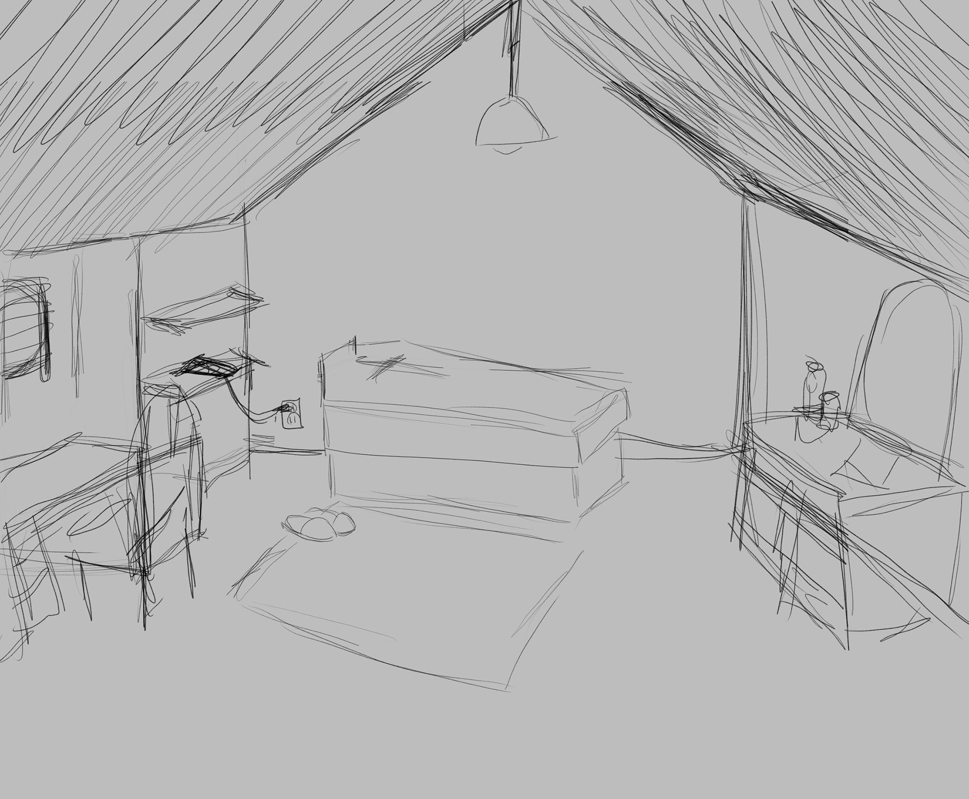 Bedroom Sketch