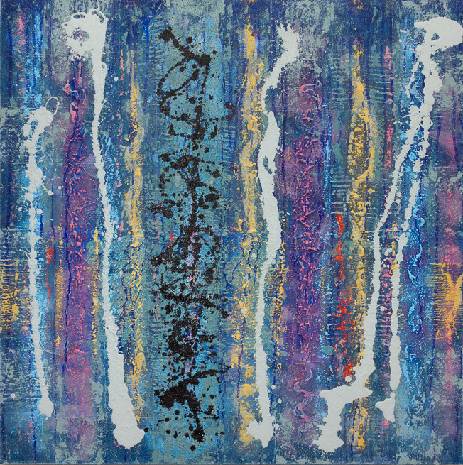 Breeze, 2016, Oil on Canvas, 36x36", 92x92cm