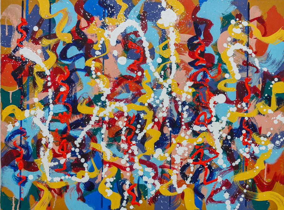 no12_2021, Oil on board, 19 ¼ x26" 49x60cm