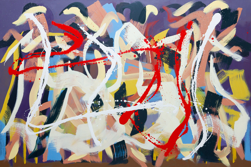 American Smooth 18, 2018, Oil on Canvas, 40x60", 102x153cm