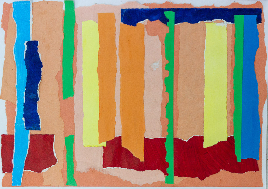 P20SKB53, no19_2019, paper collage, A3, 297x420mm, 11.7x16.5"