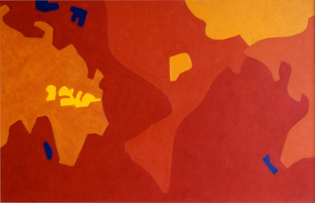 Oyster, 1987, Oil on Canvas, 32x48", 81x122cm