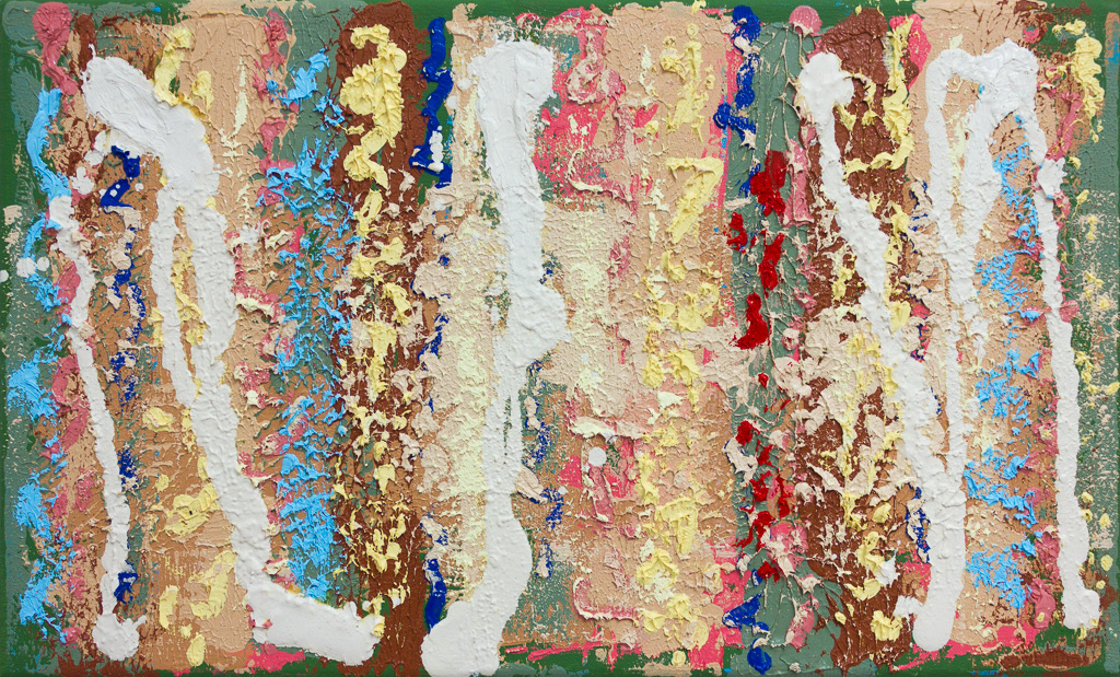 Flesh, 2017, Oil on canvas, 12x20", 30x50cm