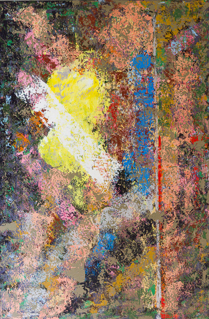 Warrior, 1988 Acrylic on Canvas, 30x20", 76x51cm