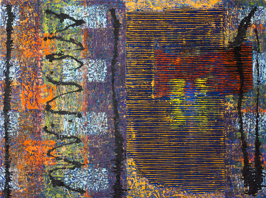 For Want of a Nail, 1992, Oil and mixed media on canvas over wood, 36x48", 92x122cm