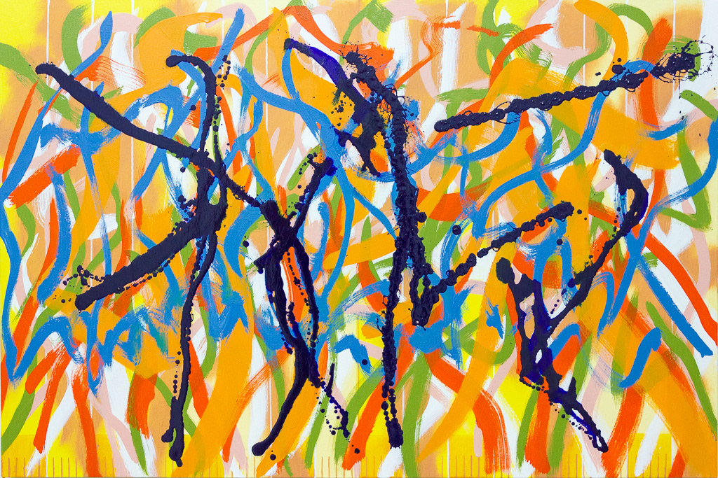 Charleston 7, 2019, Oil on Canvas, 32x48", 81x122cm
