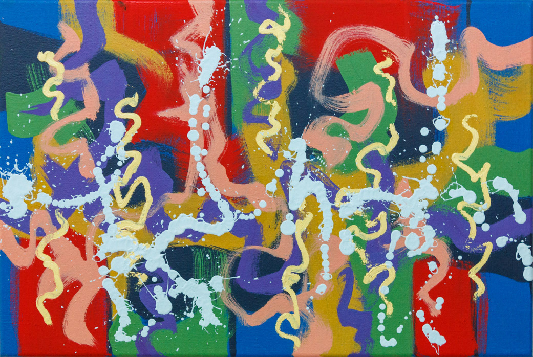 Experitest 54, oil on canvas, 16x24", 40x60cm