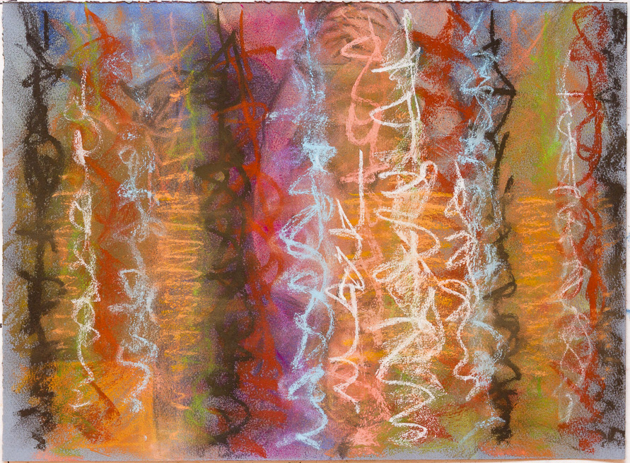 TU291116, 2016, Pastel on Canson paper, 11x15", 28x38cm