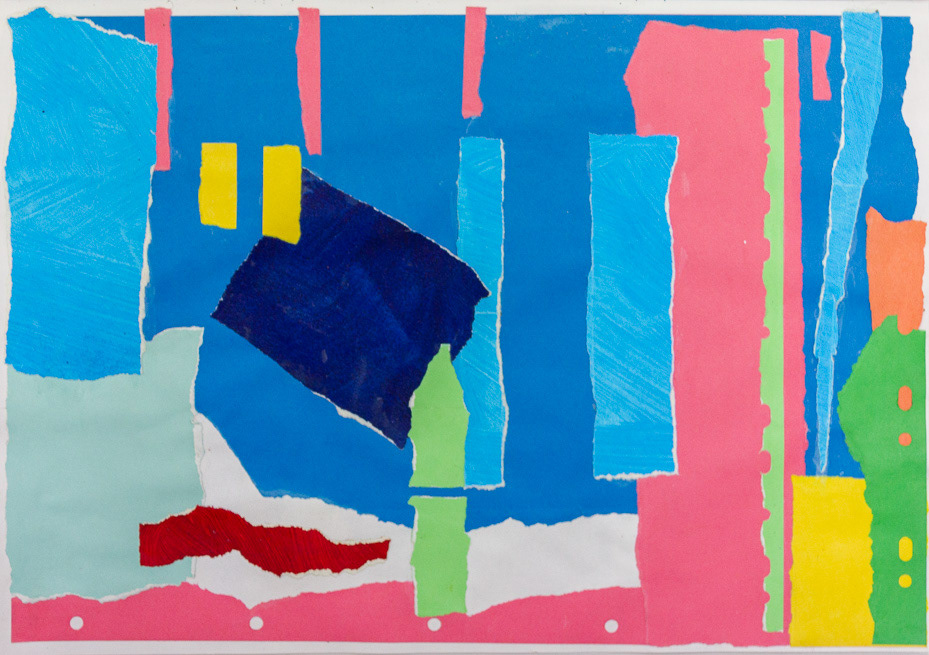 P17SKB53, 08_2019, Paper collage in SKB53, A3, 297x420mm, 11.7x16.5"