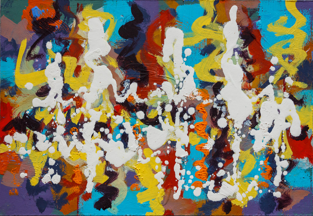 Experitest 20, no44_2020,  Oil on board, 12 ½ x 18", 31.5x41.5cm