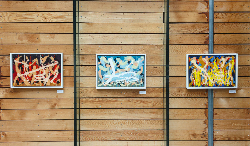 Gallery Link wall with 2019 dancepieces