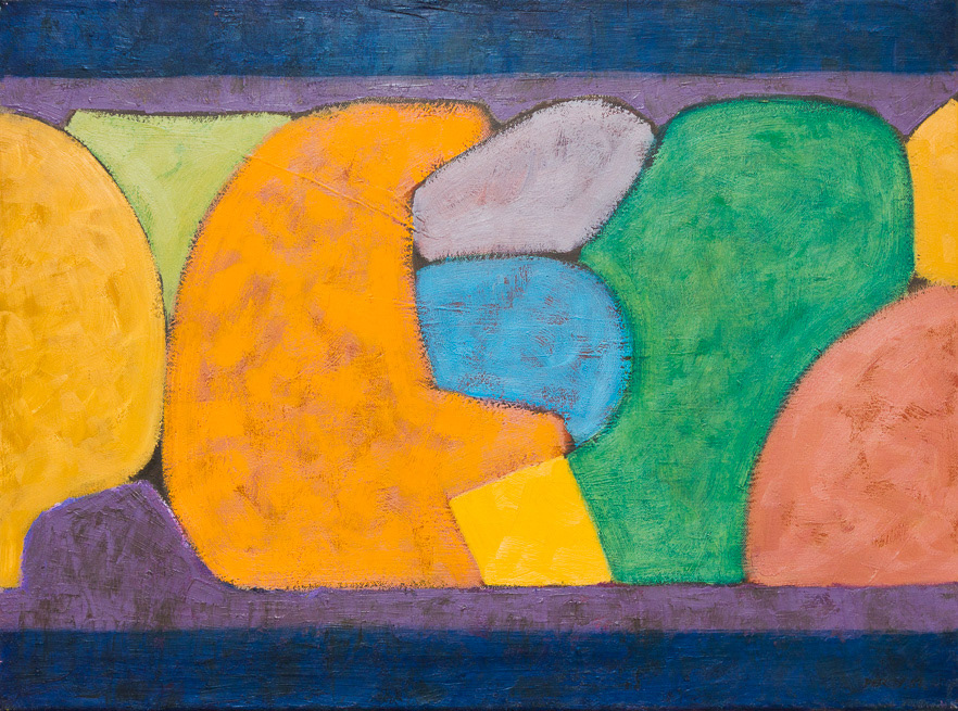 Family 3, 1987, Oil on canvas, 18x24", 46x61cm