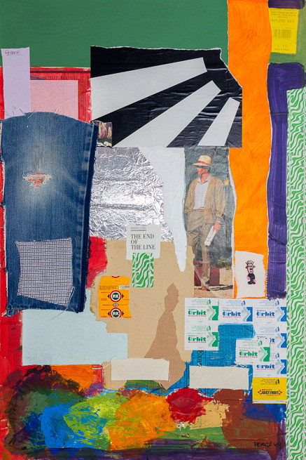 Modern Times, 75_1989, mixed media on hardboard, 36x24", 91x61cm