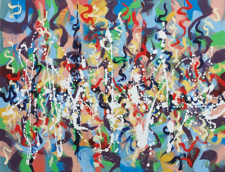 Bright Spark, no14_2021, oil on canvas, 32x42", 81x107cm