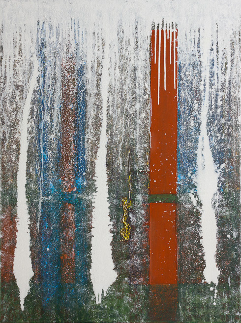 Fate 2, Lachesis, 2015, Oil on Canvas, 48x36", 122x92cm