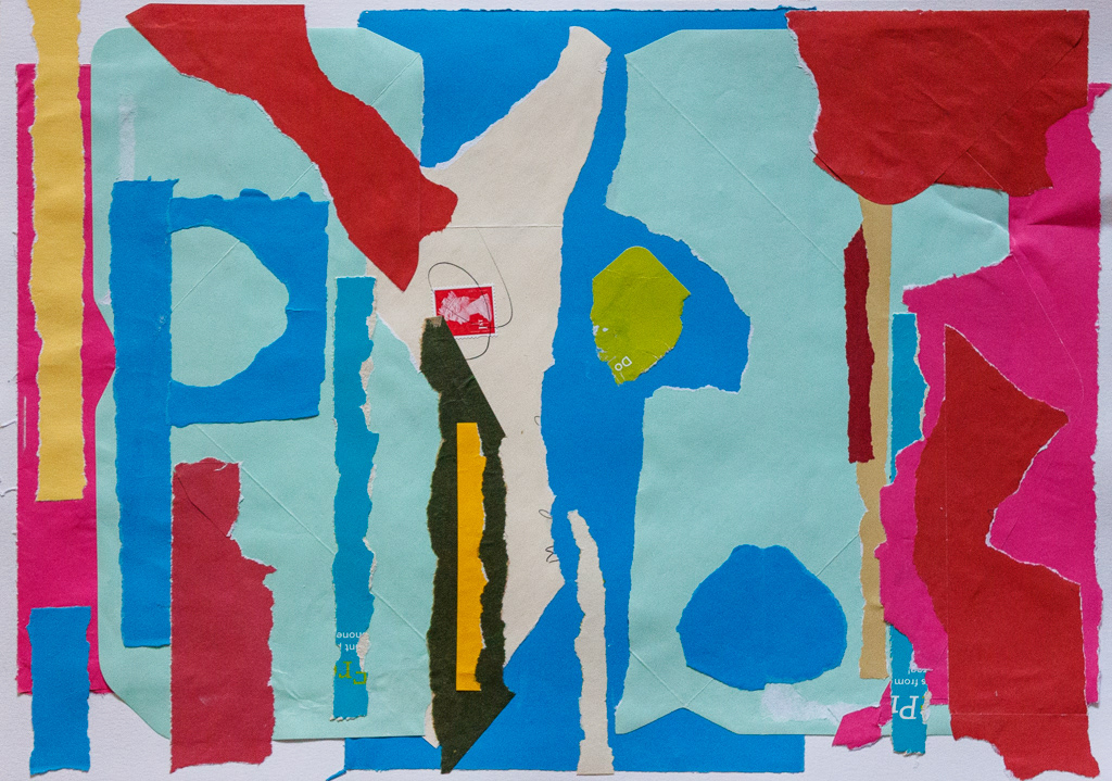 6th November 2020, no40_2020, Paper collage, A3, 297x420mm, 11 ¾ x 16 ½"