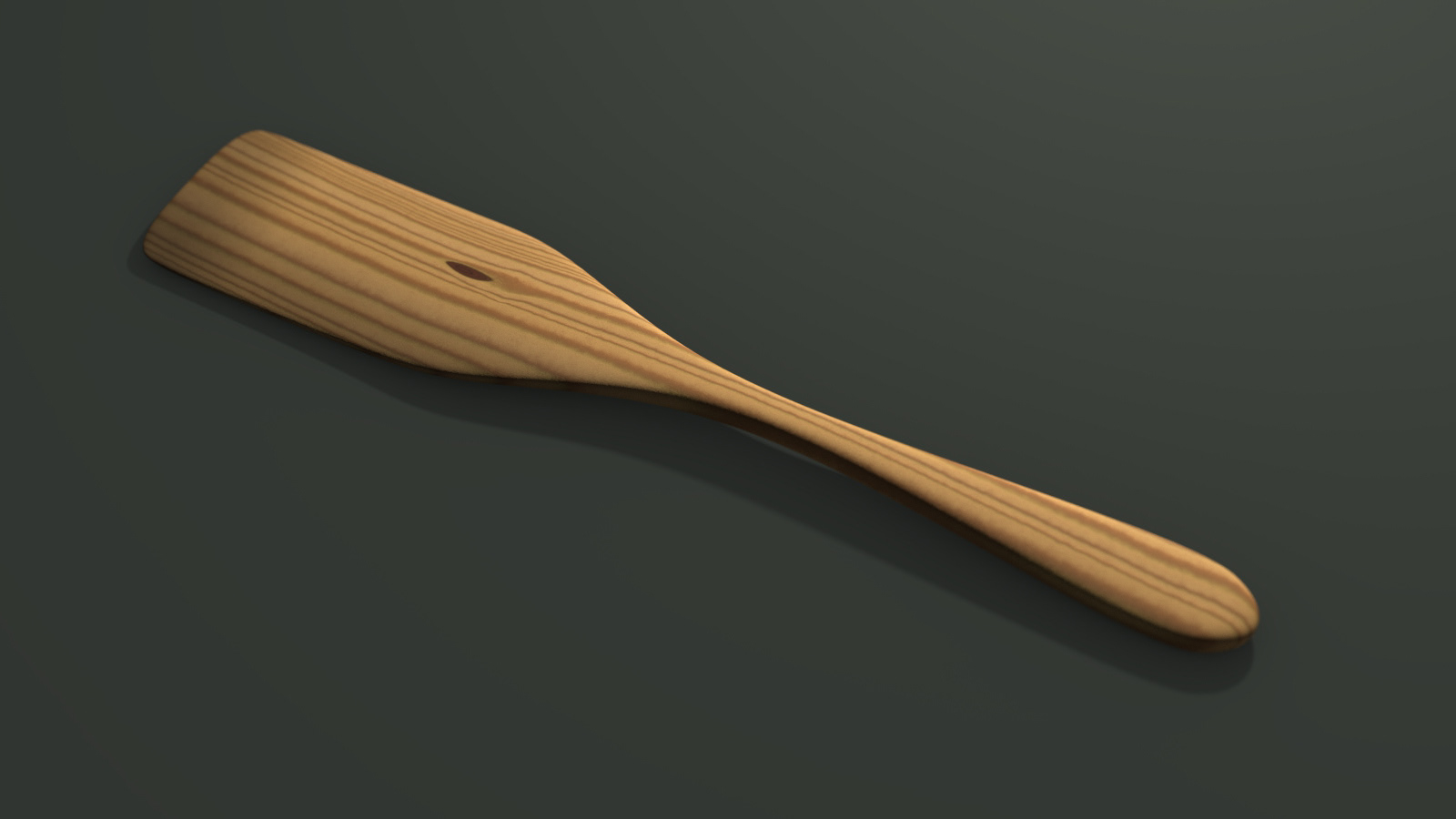 Wooden Spatula #keyshot
