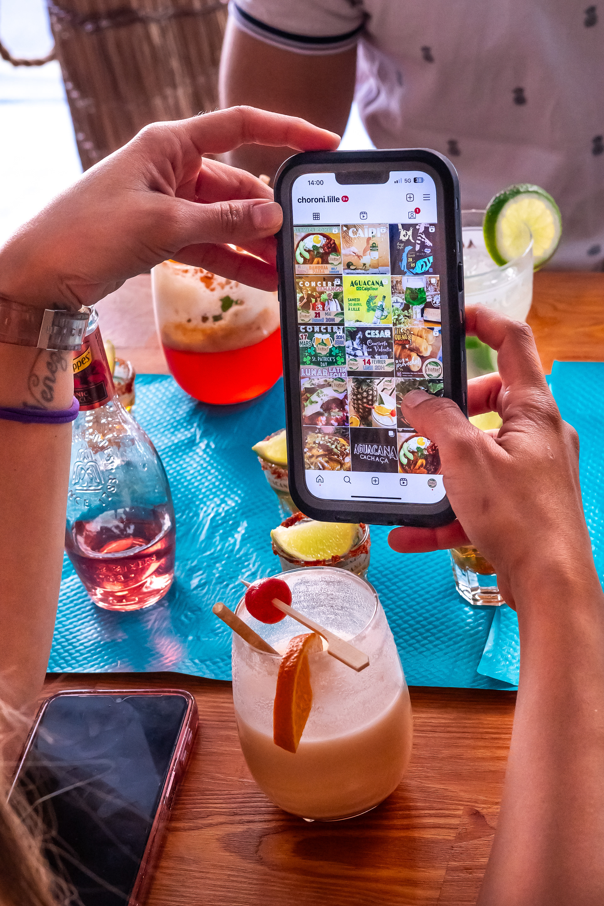 Session Entreprise (commercial/réseaux sociaux) : Restaurant Choroni, Lille