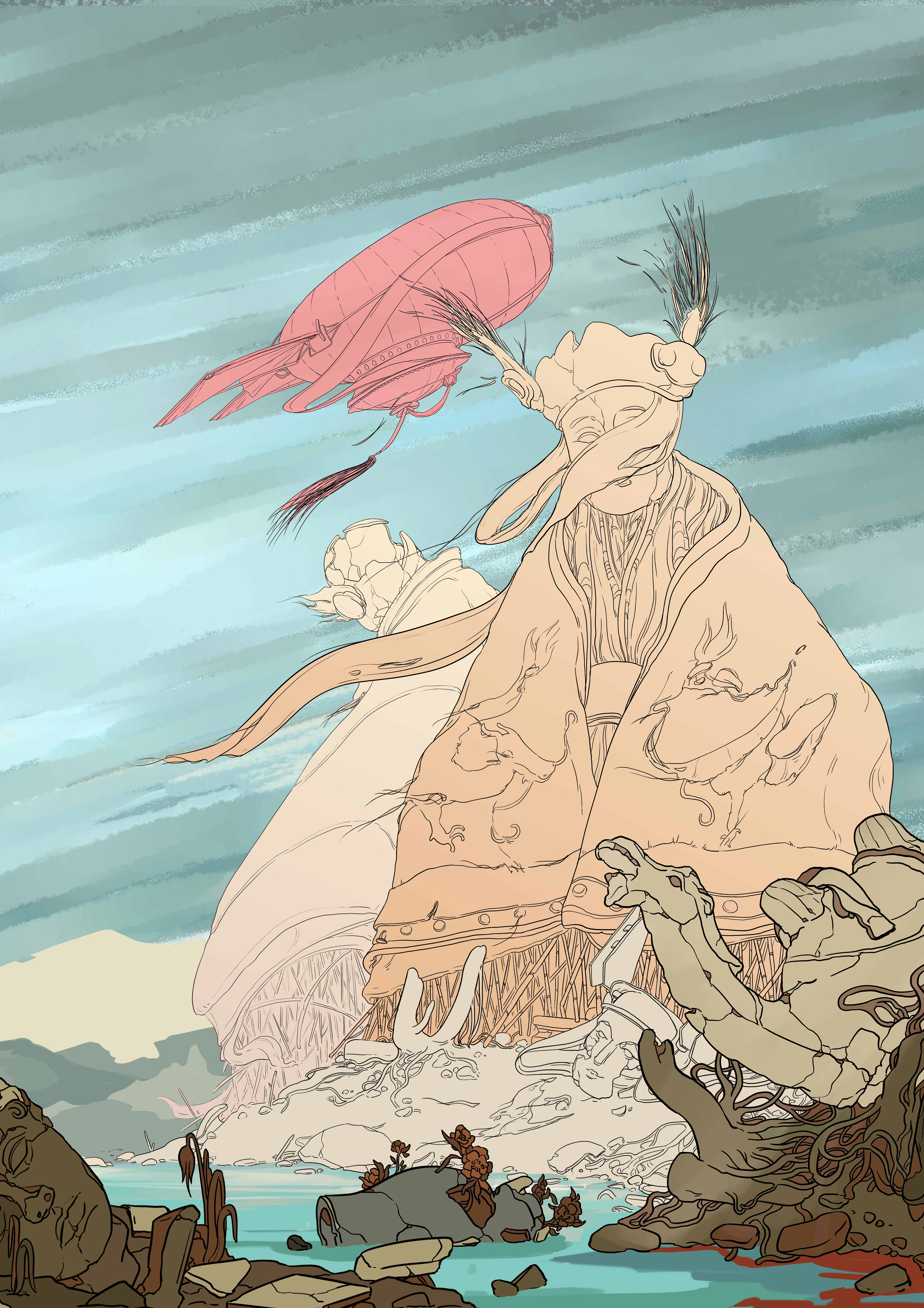 Process - Ink and Flats