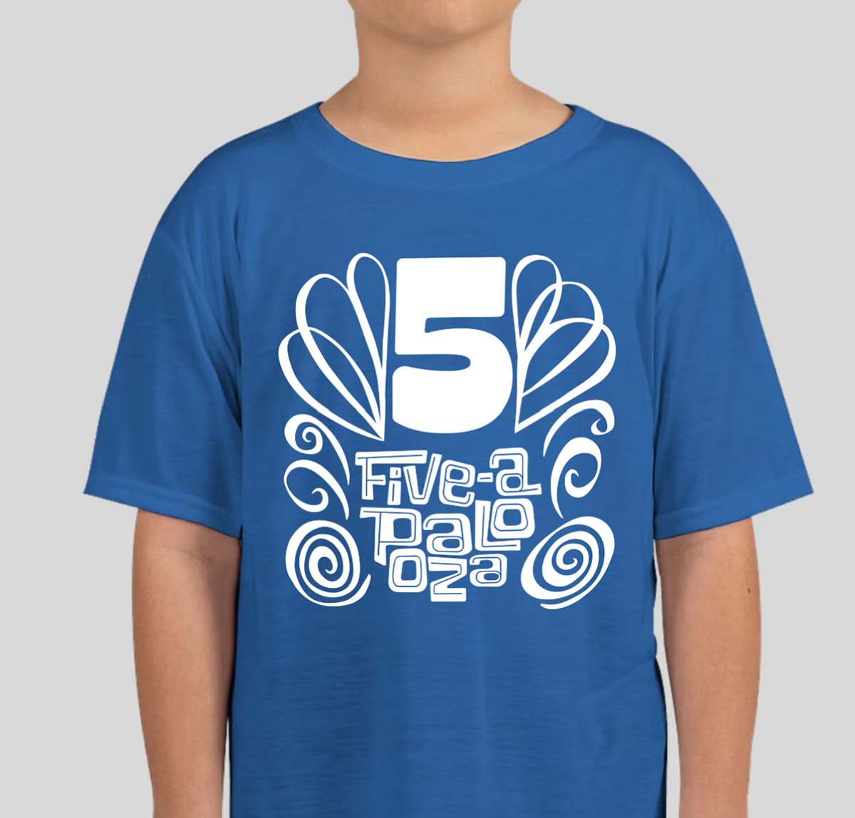 t-shirt mockup of alternate design #2