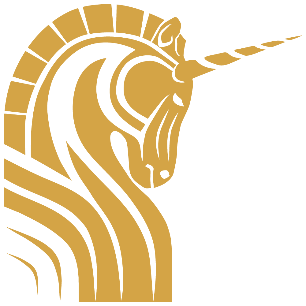 Theatre Off Jackson art deco unicorn based off horse bookends