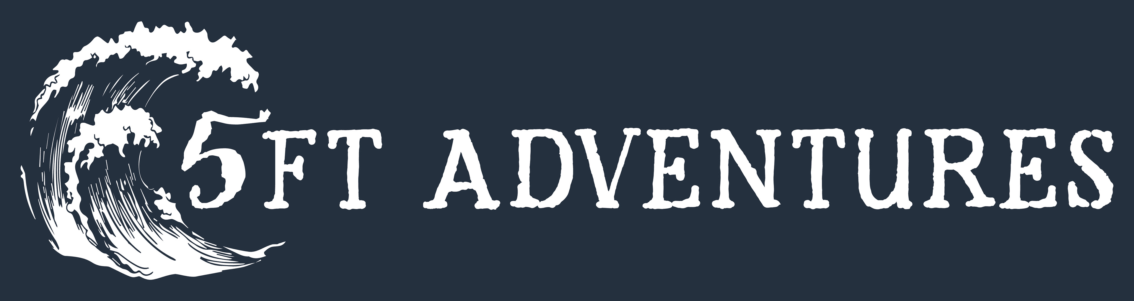 alt logo 4 - horizontal logo with full wave in white on dark blue background