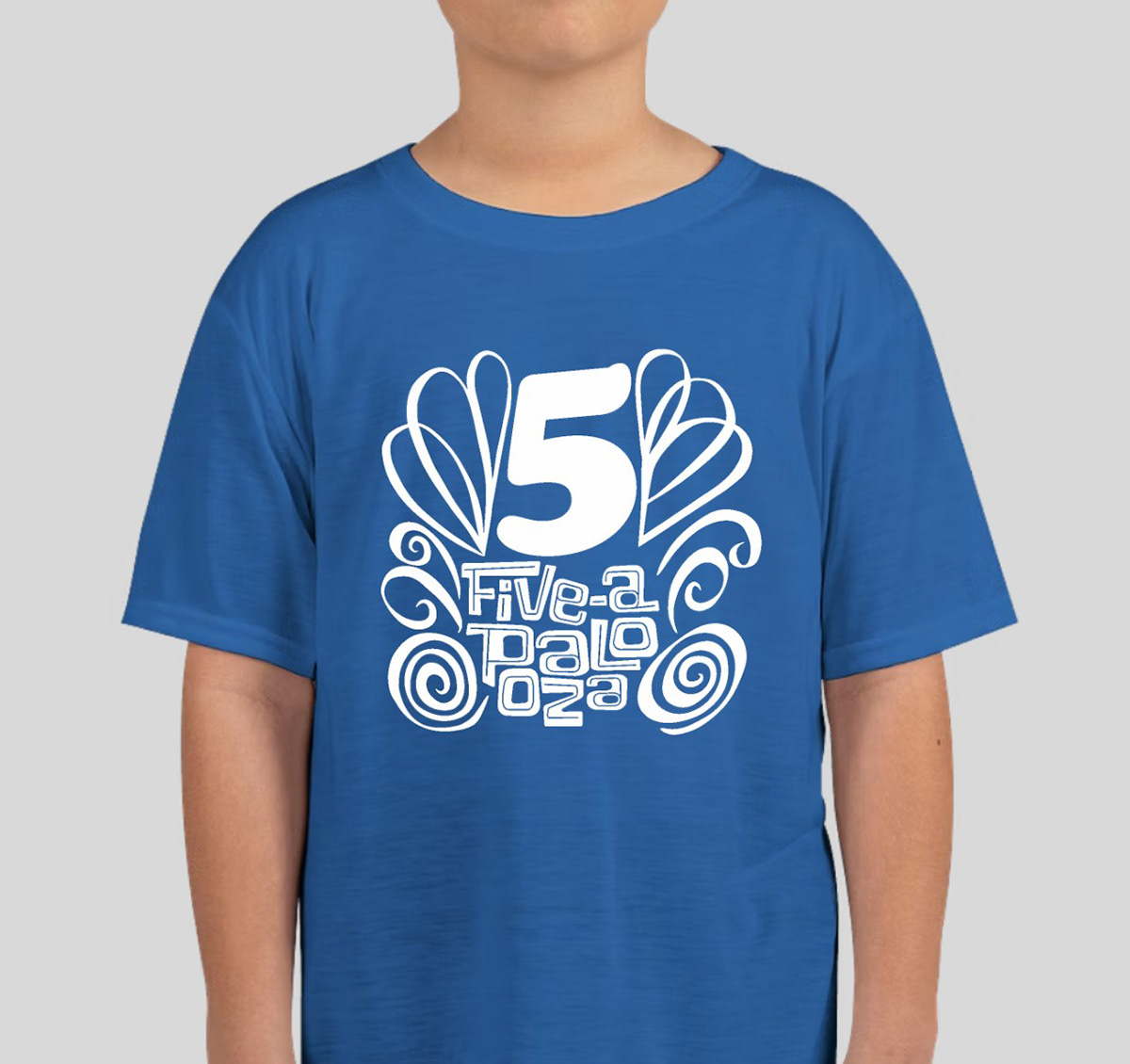 t-shirt mockup of alternate design #1