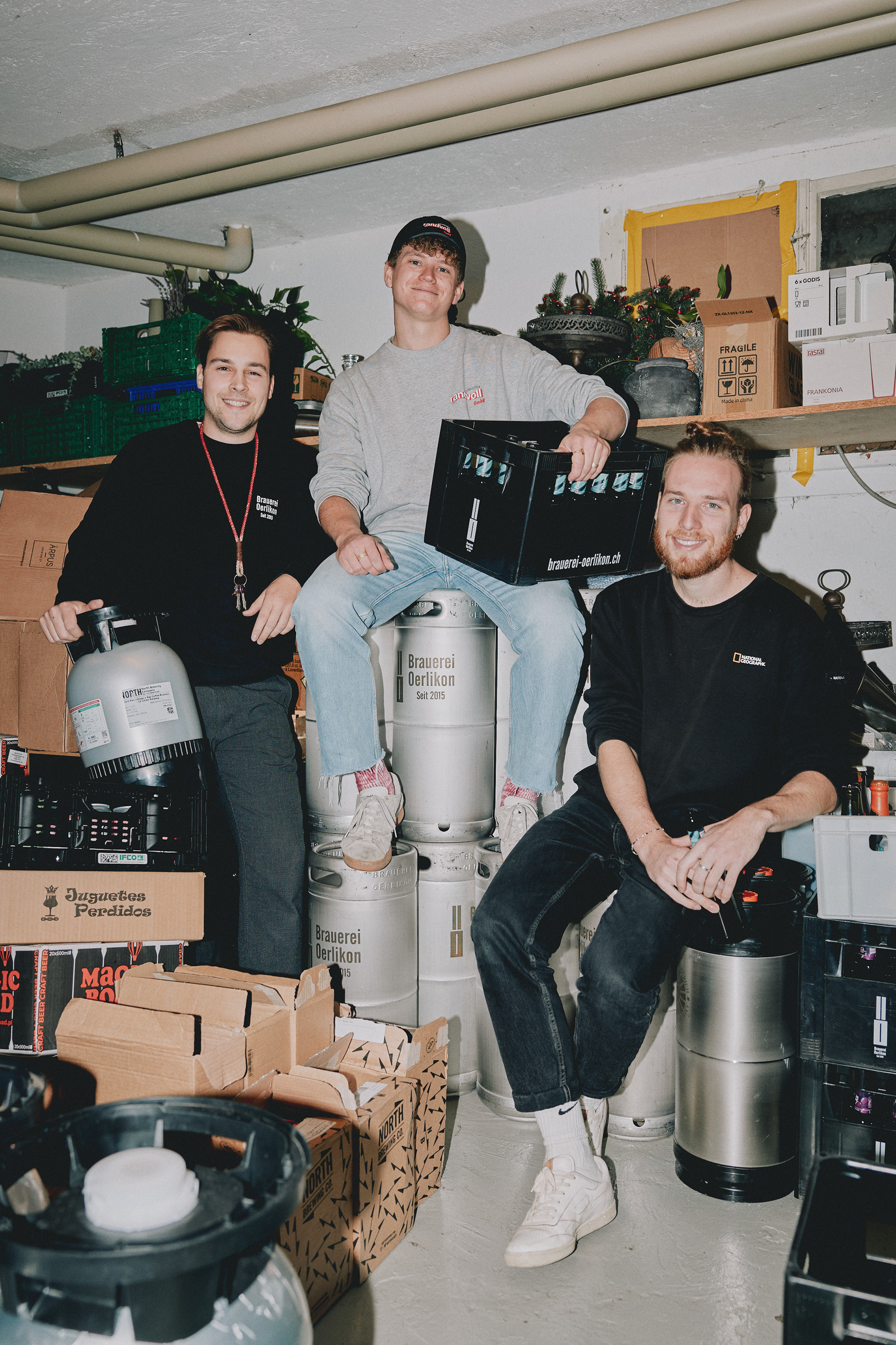 Jannis Morgenthaler, Patrick Diener und Florian Bachofner, Pop-Up-Restaurantbetreiber (03.10.24)