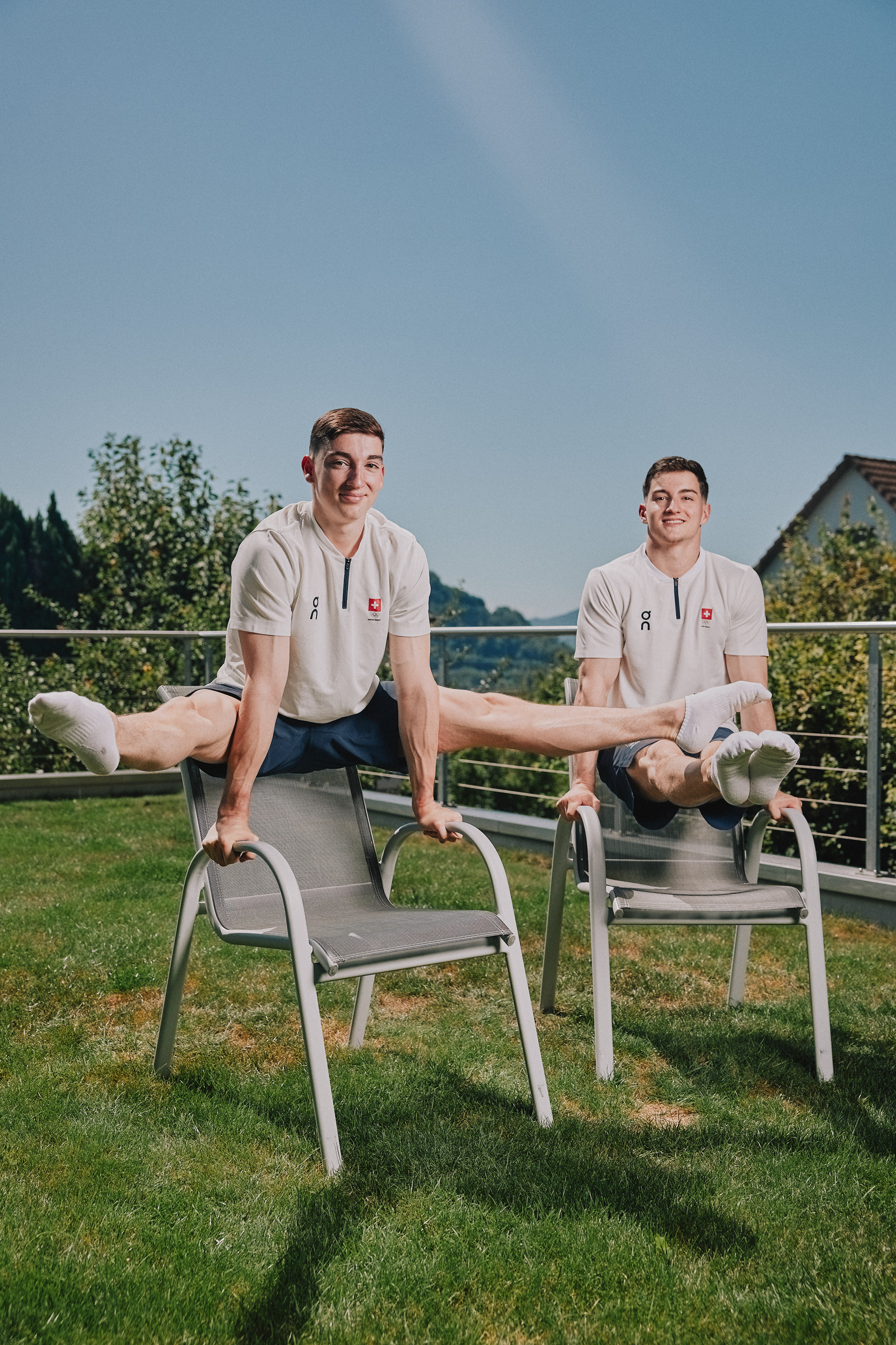 Matteo und Luca Giubellini, Kunstturner (10.08.24)