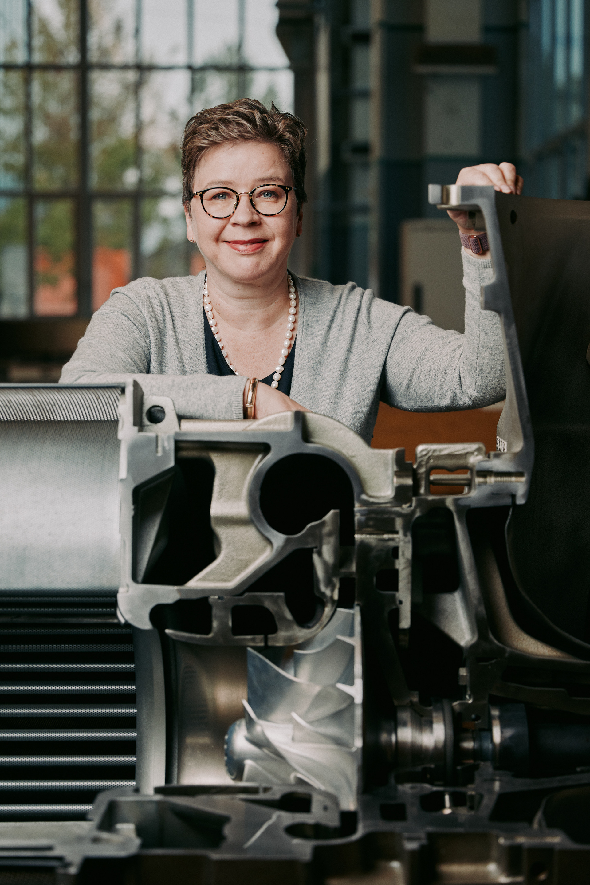 Annika Parkkonen, Vorstandsmitglied von ABB-Tochter Accelleron (20.10.22)